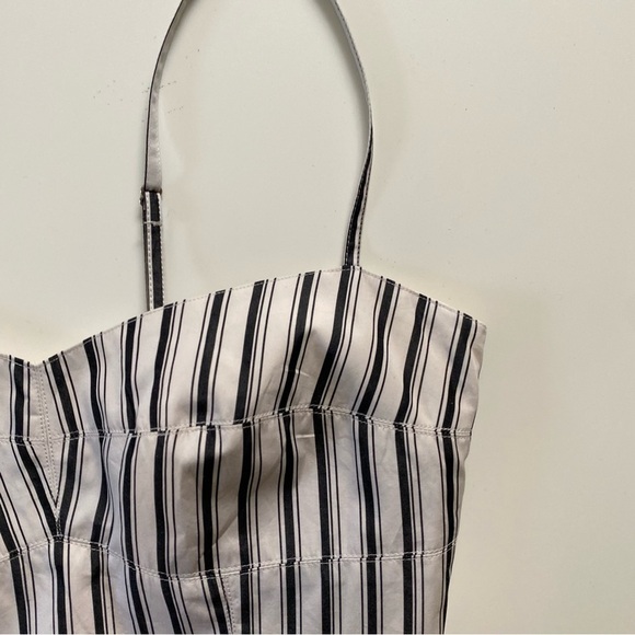 Theory Ventura Striped Bustier Cami size P - Picture 6 of 13